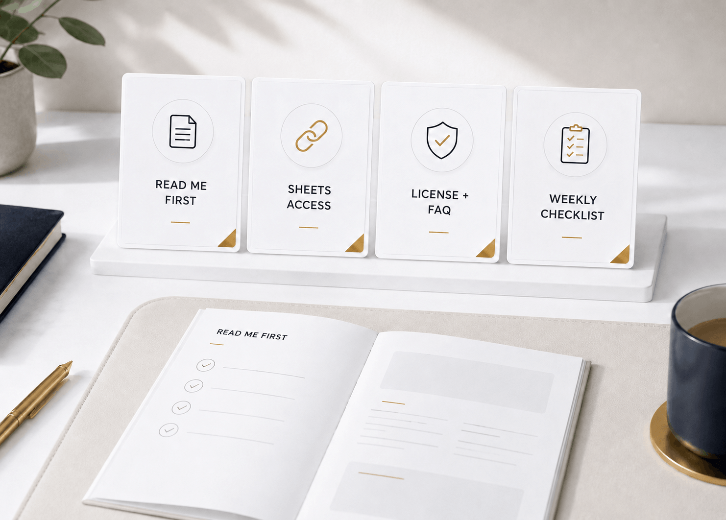 Vigor Wave Pro support visual showing buyer files and Read Me First documents